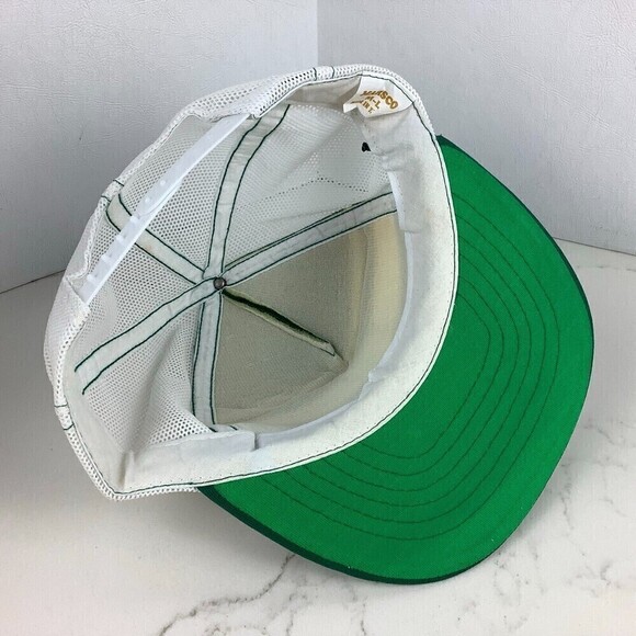 Vintage Ocean City Maryland Mesh Trucker Snapback Hat Green/White Sz M-L Marsco - Picture 5 of 7